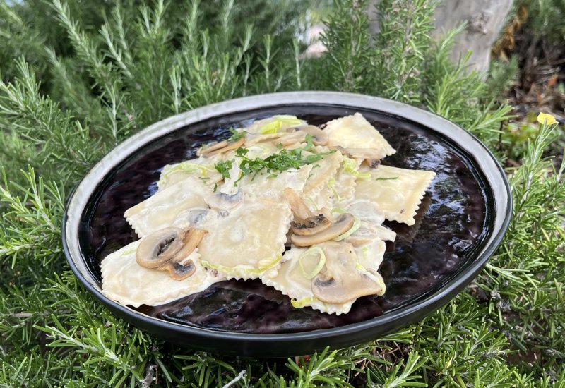 Pilzravioli